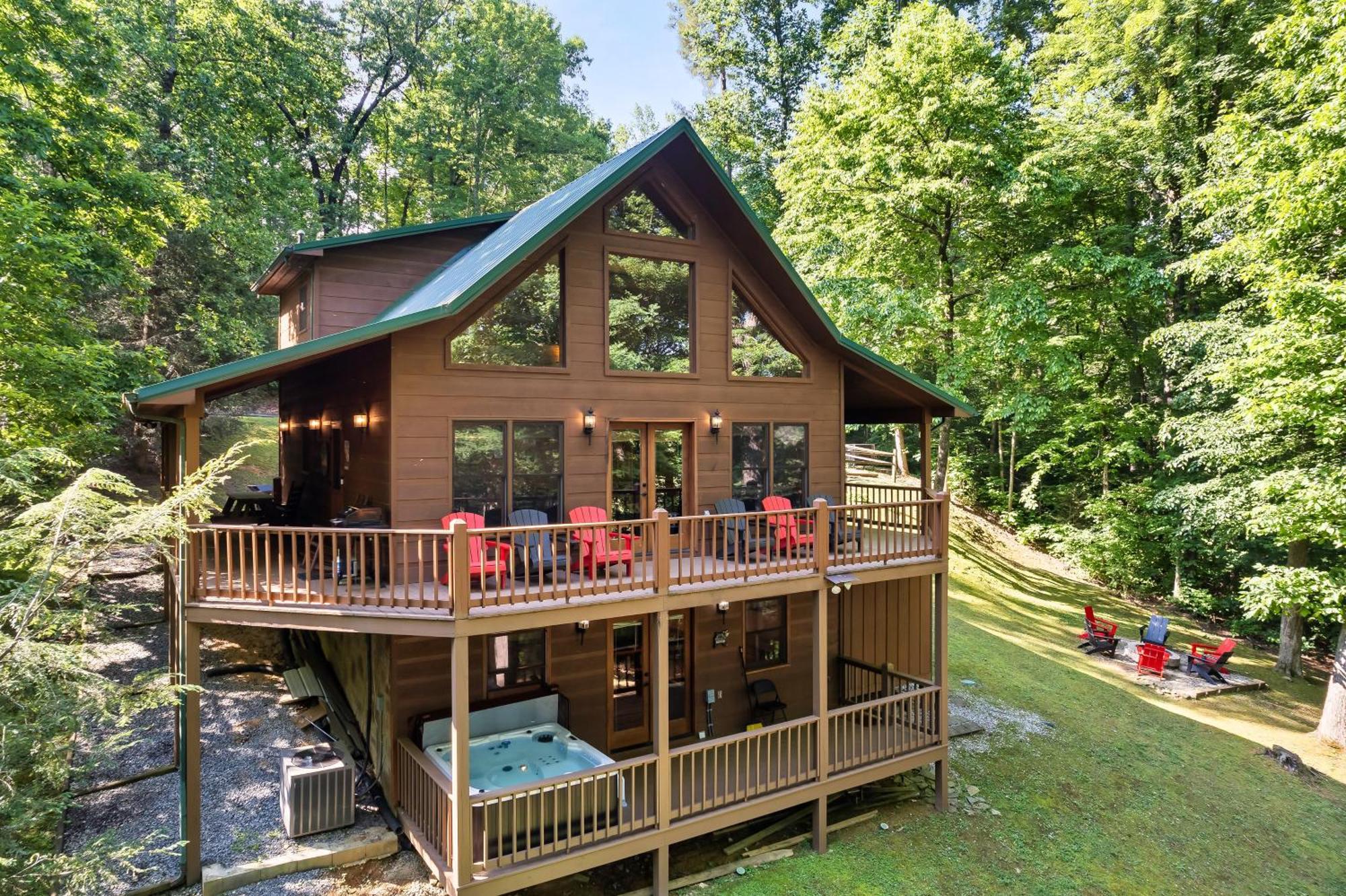 Peaceful Family Cabin With Hot Tub, Game Room, & More! Сев'єрвілл Екстер'єр фото